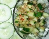 A picture of step 4 of Cucumber Salad.