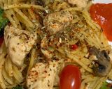 Foto langkah ke 7 dari resep Spaghetti Aglio e Olio made by me.