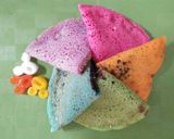 Foto langkah ke 8 dari resep Martabak Lenggang😊 Pelangi🌈.