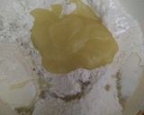 A picture of step 2 of Meethi bakhrkhani.