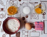 Hình bước làm 1 của món Bánh cupcake chanh dây