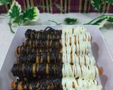 Foto langkah ke 5 dari resep Pangsit Gulung Coklat-Vanila.