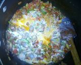 A picture of step 5 of Coconut Beef Stroganoff #FestiveContestNaivasha #AuthorMarathon.