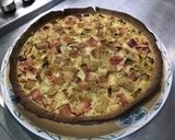 Une image de l'étape 14 de Tarte rhubarbe et fruits exotiques.