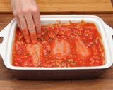 Lassan sült paradicsomos csirke szendvics recept fázis 6 fotója