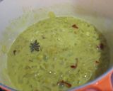 A picture of step 9 of Sweet and spicy prawn and coconut curry with rice noodles.
