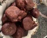 A picture of step 5 of Chocolate puff puff.