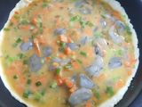 ไข่เจียวกุ้ง ชีส