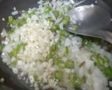 A picture of step 3 of Vegan Curd Pithala ---- Using Curds Made From Soy Milk & Protein Rich Besan.