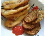 Foto langkah ke 2 dari resep Tempe dan pisang goreng.