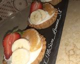 صورة لخطوة 4 من وصفة 🍓🍌🍊 تارتولات بالفواكه و كريمة الديبلومات 🍓🍌🍊