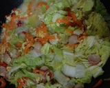 Foto langkah ke 4 dari resep Tumis sawi putih, wortel, telor sehat sederhana.