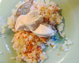 Foto del paso 5 de la receta Volovanes de Anguriñas al ajillo y de surimi con piña