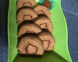 Foto langkah ke 8 dari resep Roll cake mocca.