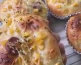 Roti manis jagung langkah memasak 7 foto