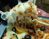 A picture of step 6 of Beef Italian lasagna.