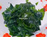 Hình bước làm 2 của món Canh chay rong biển đậu hủ,nấm hương và tàu hủ ky