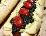 Foto del paso 2 de la receta: PERRITOS🍅Capresse...!