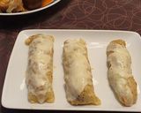 Foto del paso 4 de la receta: Filloas rellenas de cocido y queso de Arzúa Ulloa