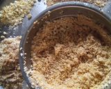 A picture of step 2 of Til peanut chikki.