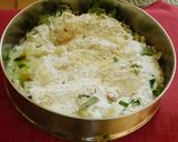 A picture of step 3 of 10 minutes snack--Aromatic flavorful tasty cauliflower methu vadai.