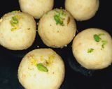 A picture of step 3 of Khoya/mawa Laddu.
