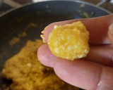 A picture of step 4 of Instant Mango paneer kalakand.