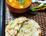 भरवां मसाला फुलका (Bharva masala fulka recipe in Hindi) रेसिपी चरण 4 फोटो