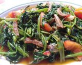 Foto langkah ke 4 dari resep Tumis Kangkung Teri.