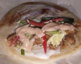 A picture of step 5 of Arabic Shawarma.