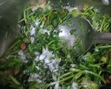 A picture of step 3 of Khandeshi Mirchicha Thecha (Hot and Spicy).