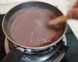 Gambar langkah 3 resipi Puding Milo Kotak.