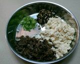 Hình bước làm 1 của món Đậu Hủ Bao Bố Chay