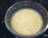 A picture of step 1 of Chana Dal Vada.