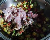 Foto del paso 4 de la receta: Tarta de pollo y vegetales