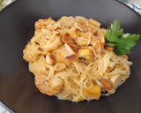 Foto del paso 6 de la receta: Pad thai de gambas -con fideos de arroz-