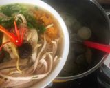Hình bước làm 7 của món Bún thang Hà Nội
