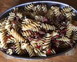 Une image de l'étape 9 de Fusilli giganti au légumes du soleil et bœuf épicé.