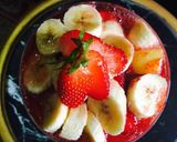 صورة لخطوة 6 من وصفة 🍏🍓كوكتيل 🍌🍎🍓