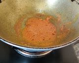 A picture of step 5 of Boondi ki Kadhi.