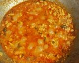 A picture of step 3 of Chicken Keema Karahi.
