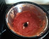 A picture of step 4 of Roasted carrot tomato soup.