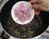 A picture of step 2 of Simple Peas Rice.