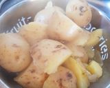 A picture of step 2 of Homemade Gnocchi (Potato and Flour).