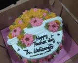 Foto langkah ke 12 dari resep Kue Ulang Tahun Blackforest 4 Telur.