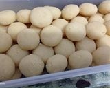 Foto langkah ke 3 dari resep Onde-Onde Kacang Ijo Kupas yang Empuk dan Lembut Banget.