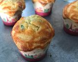 Foto langkah ke 6 dari resep Mozarella muffin.
