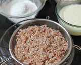 A picture of step 1 of Rice flakes fritters | poha Vada.