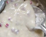 A picture of step 4 of Rose Pudding.