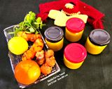 A picture of step 5 of Immunity Booster Herbal Golden Shots - Turmeric Orange Lemon "Vitamin C" Shots.